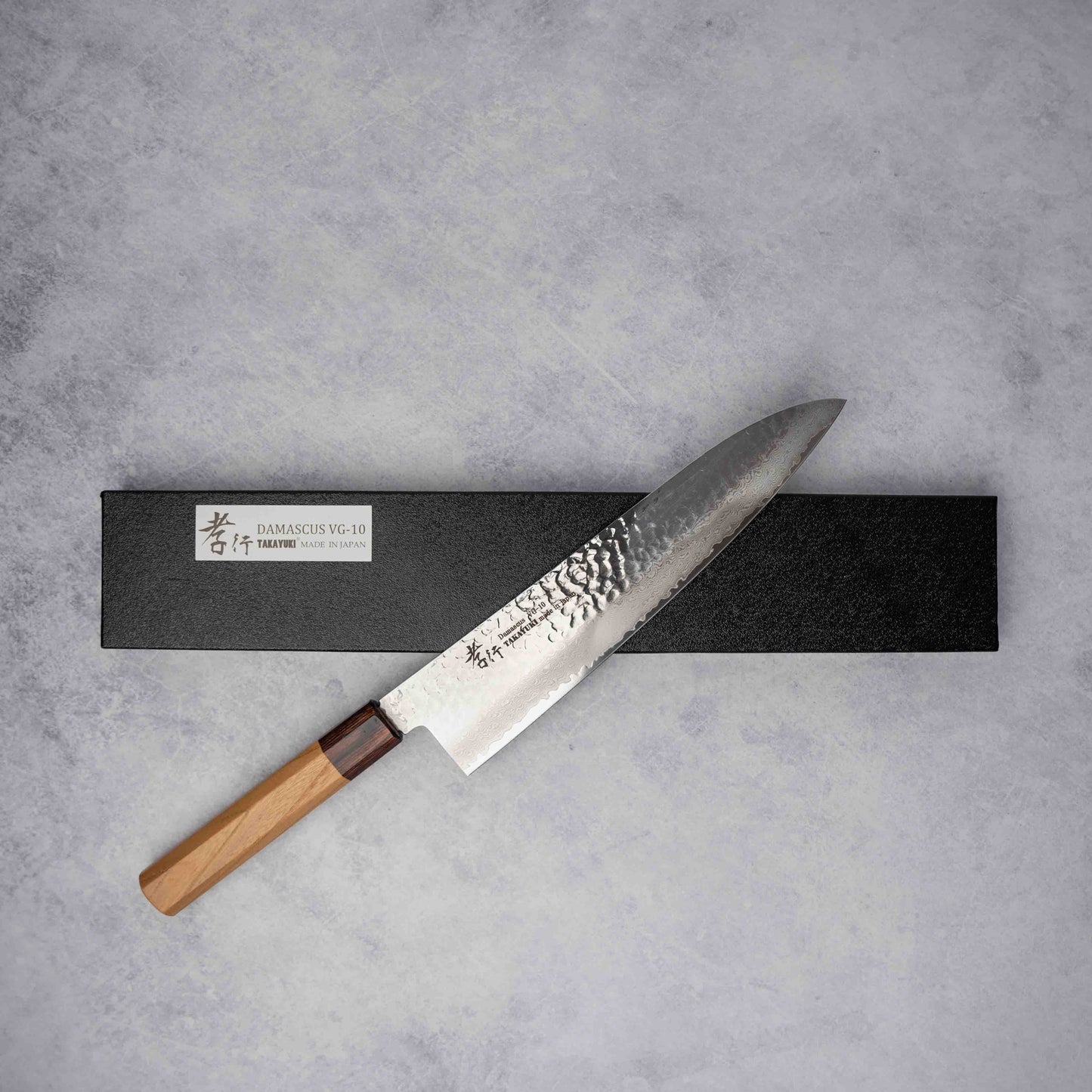 Saikai Takayuki 33 Layer Damascus Knife, Gyuto, Blade 24cm