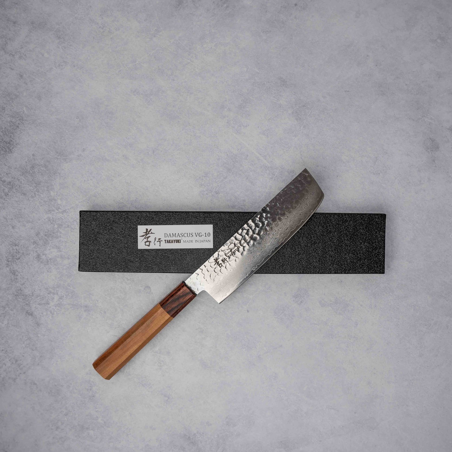 Saikai Takayuki 33 Layer Damascus Knife, Nakiri, Blade 16cm