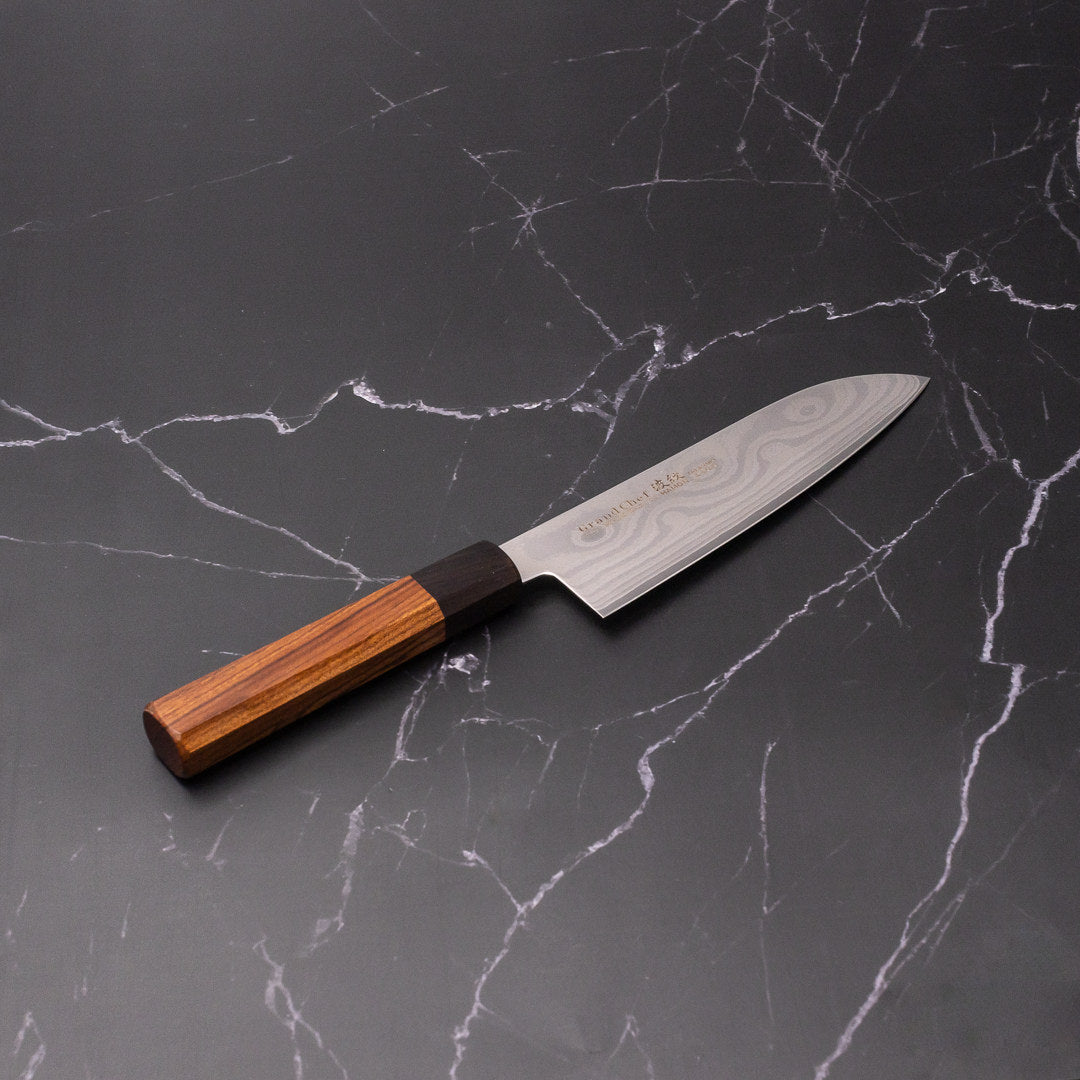 Knife Sakai Takayuki Grand Chef Hamon 17cm Santoku