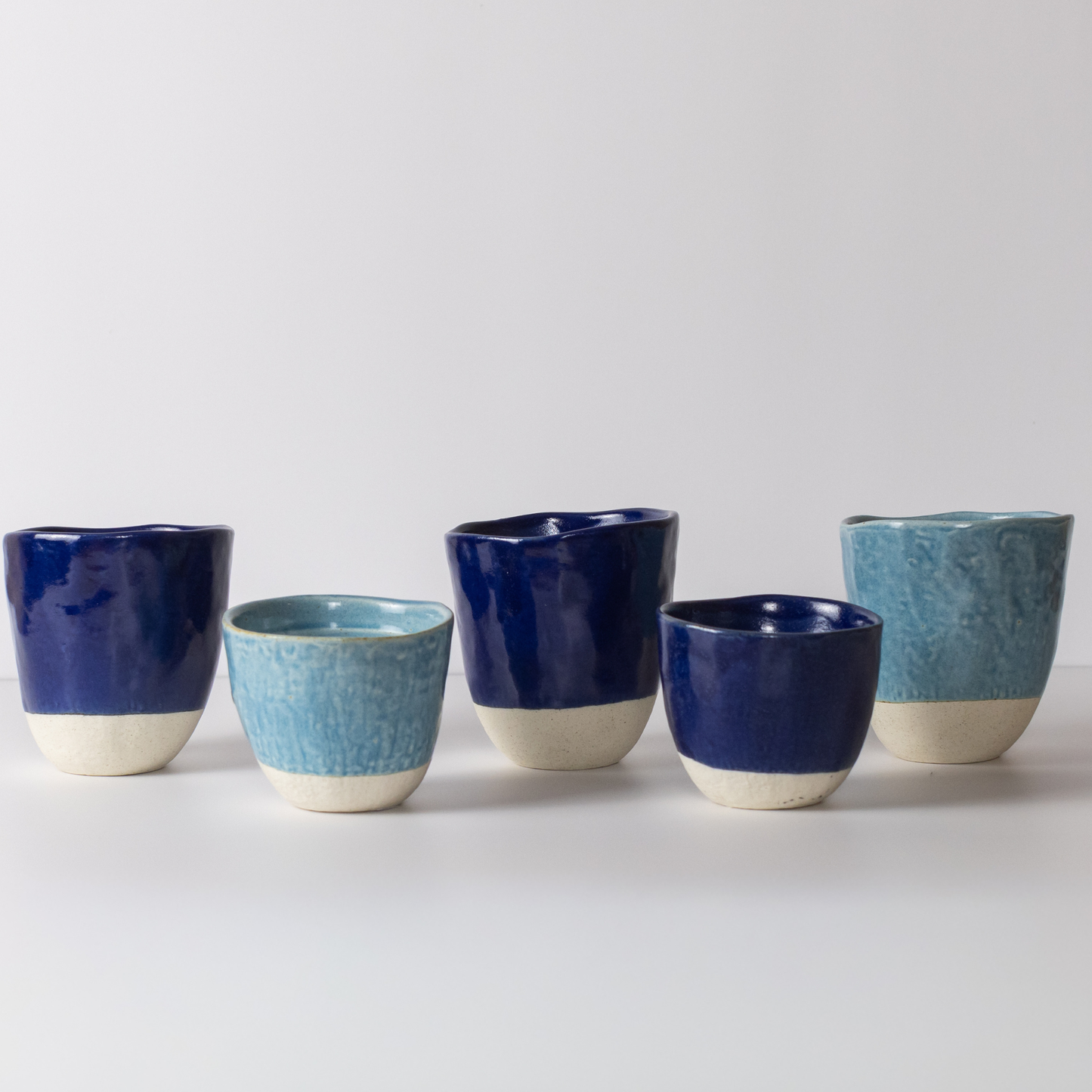 Lopsided Mug 200ml Topaz Glaze
