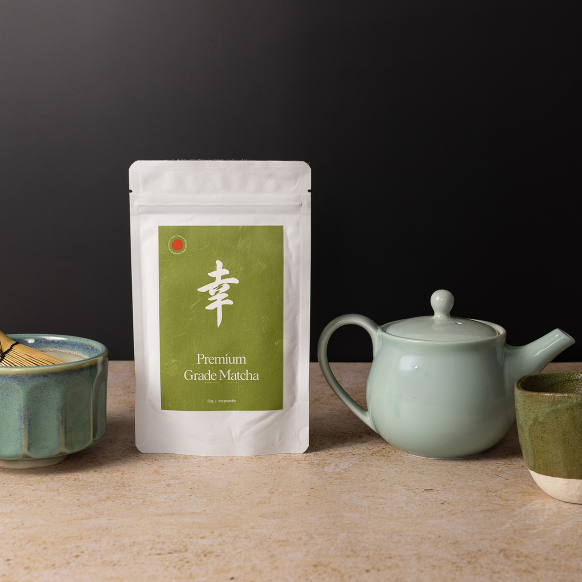 Premium Grade Matcha Pouch 50g by MIJ