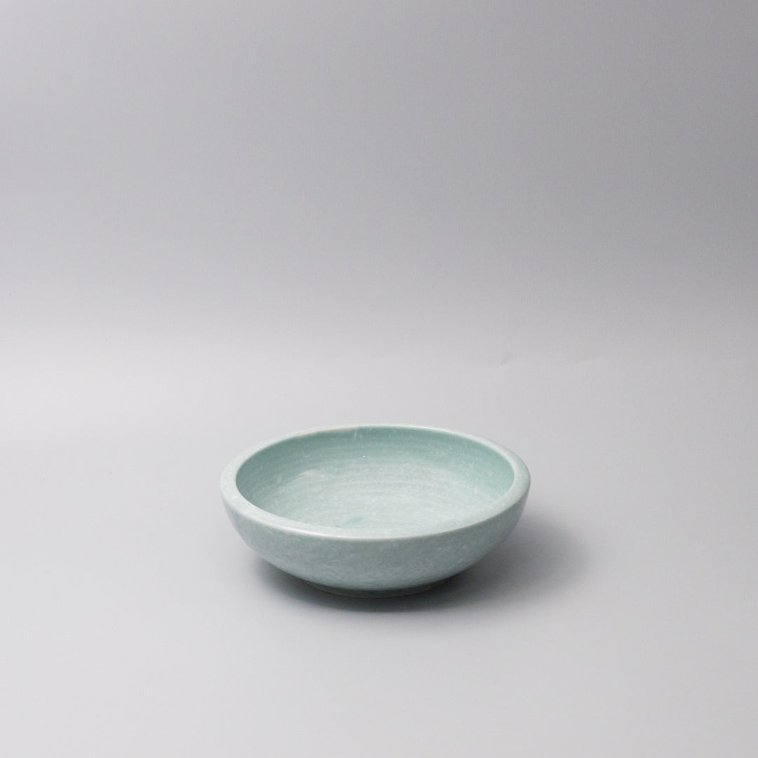 Bowl Thick Edge 20cm Aqua Glaze