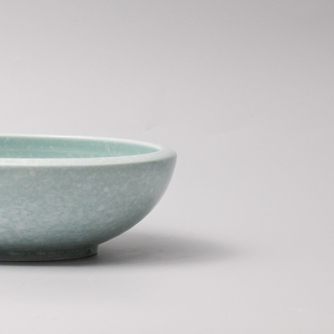 Bowl Thick Edge 20cm Aqua Glaze