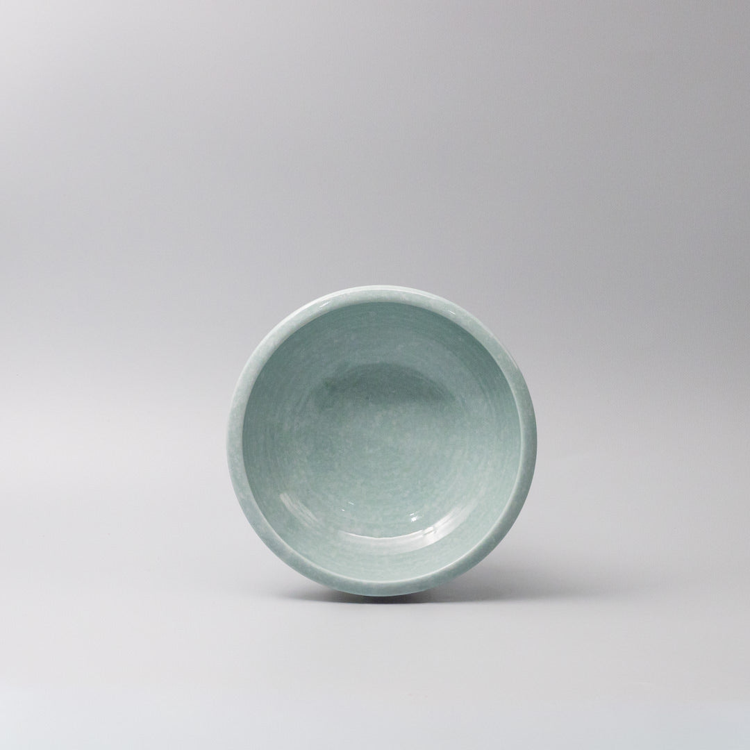 Bowl Thick Edge 20cm Aqua Glaze