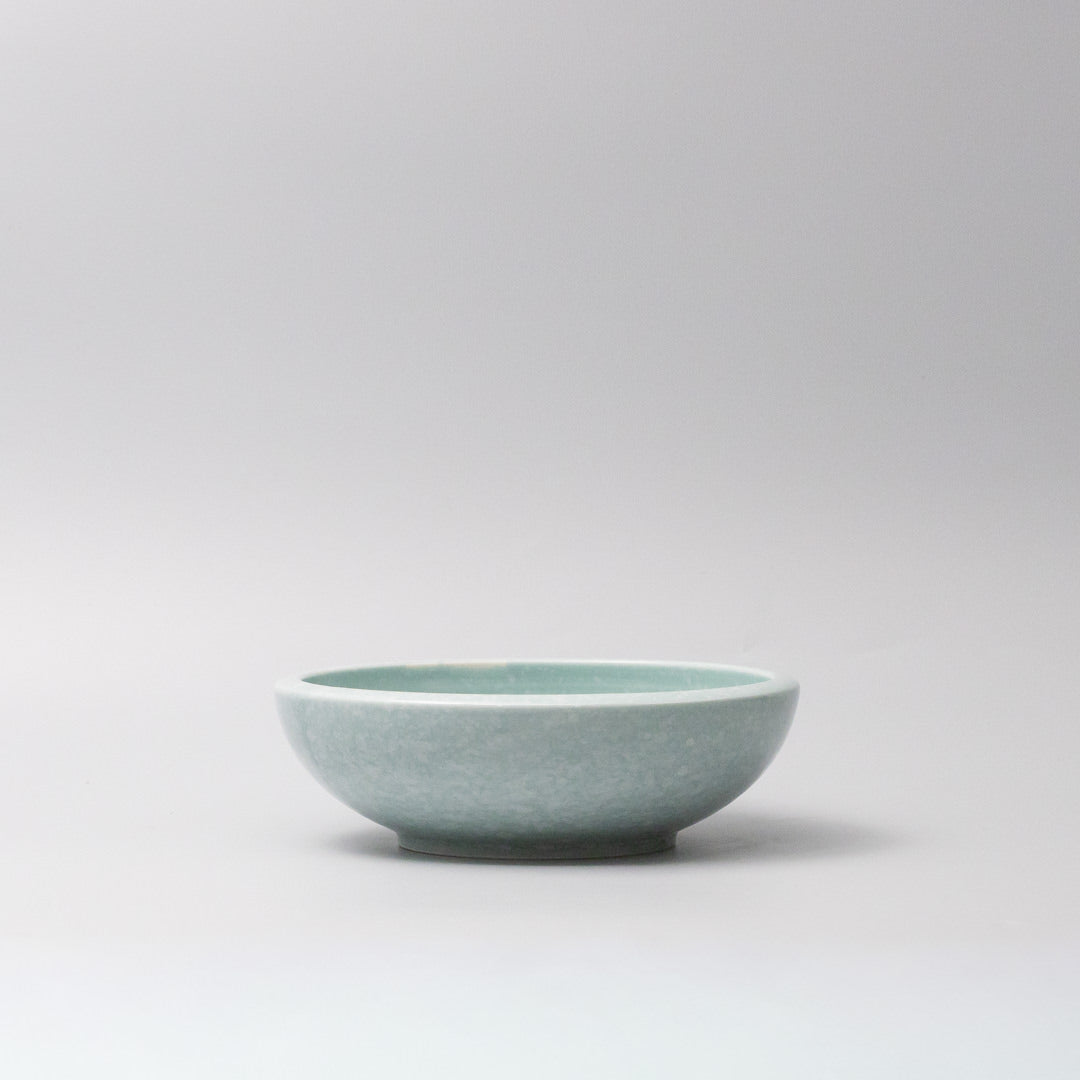 Bowl Thick Edge 20cm Aqua Glaze
