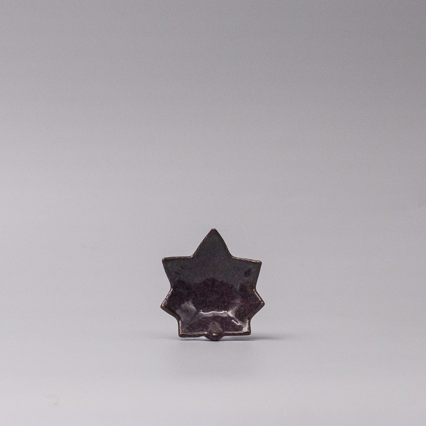 Sauce Dish Maple Leaf 6cm Rasin