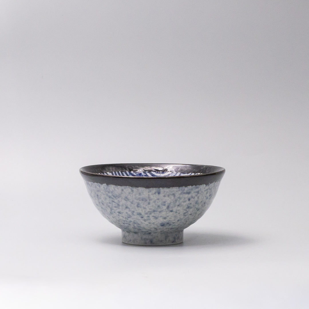 Bowl 16cm Blue Wave Design