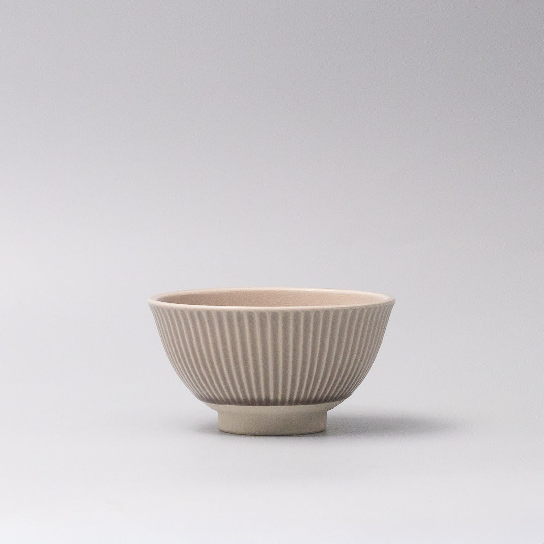 Bowl 11cm Crackle Glaze Pink