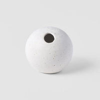 Orb Vase 7 cm, 90 ml / Matte White Glaze