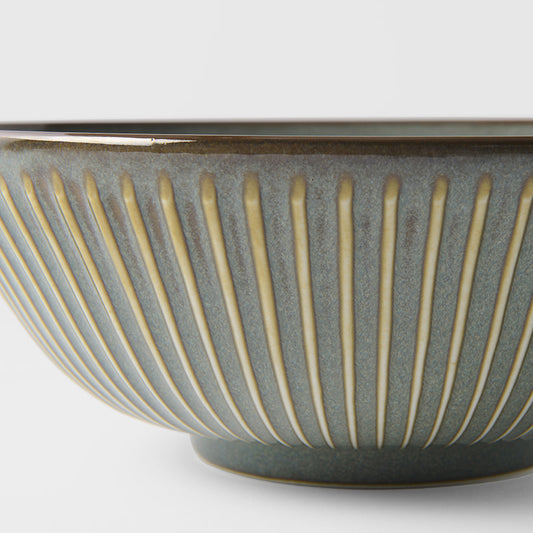 Bowl 21 cm, 950 ml / Green Sendan Glaze