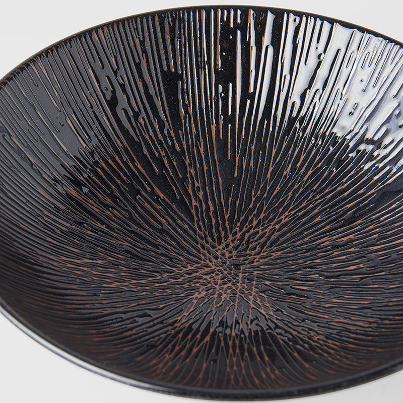 Ramen Bowl, 24.5 cm, 900 ml, Bronze Converging Glaze