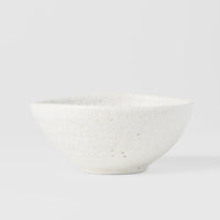 Egg Shaped Bowl 13cm Shell White Glaze