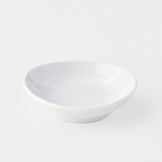 Sauce Dish 8 cm, 20 ml / Parchment White Glaze