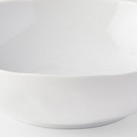 Large Oval Bowl 20 cm, 600 ml / Parchment White Glaze