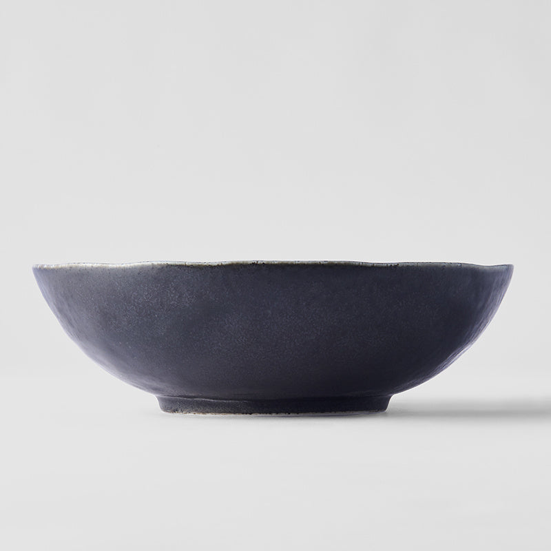 BB Black Oval Bowl 19 x 17.5 cm, 600 ml