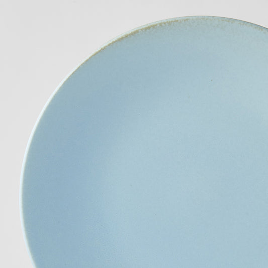 Large Dinner Plate 28.5 cm / Soda Blue Glaze