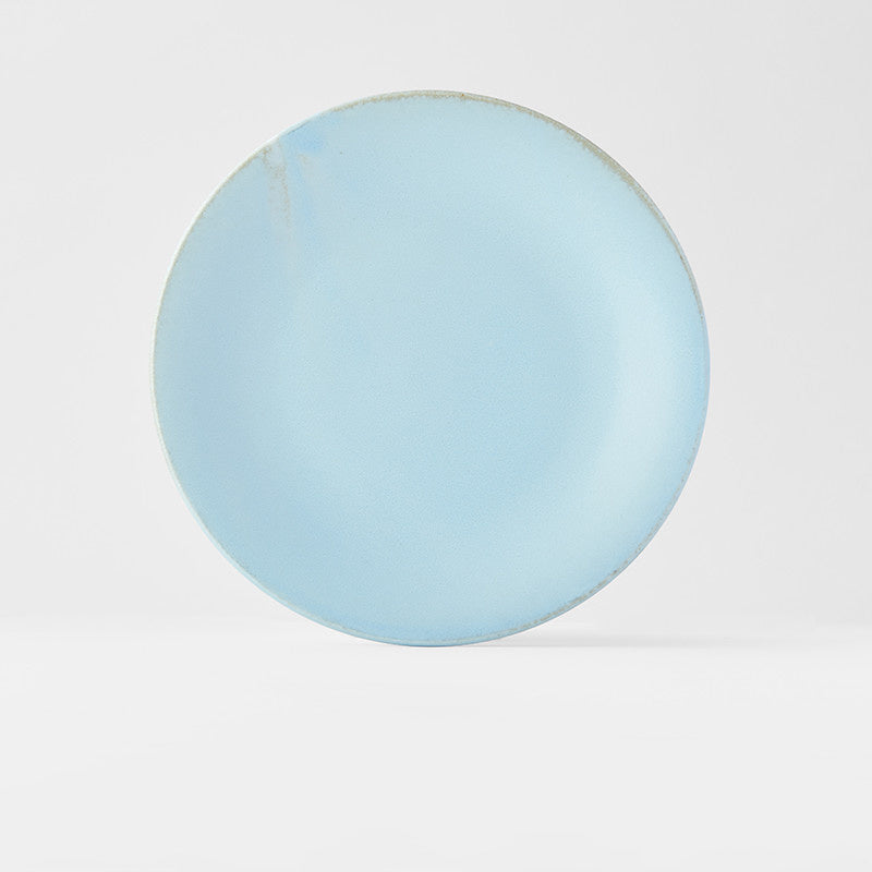 Side Plate 21 cm / Soda Blue Glaze