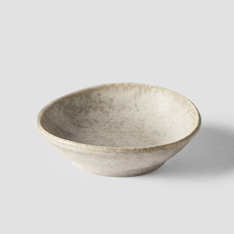 White Fade Irregular Sauce Bowl 8 cm, 20 ml