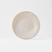 Tapas Plate 17cm White Fade Glaze