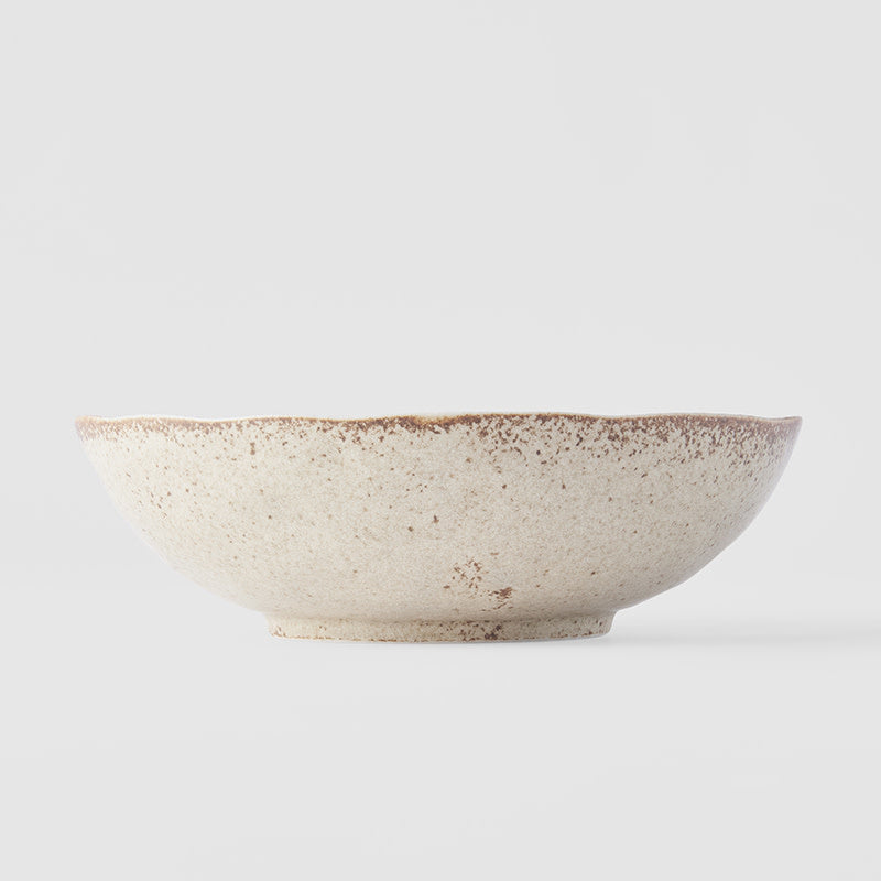 Sand Fade Oval Bowl 19 x 17.5 cm, 600 ml