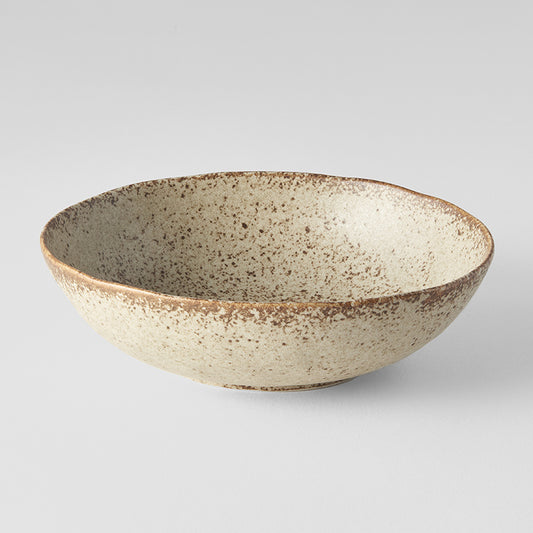 Bowl Oval  17x15cm Sand Fade Glaze