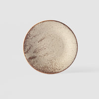 Tapas Plate 17cm Sand Fade Glaze
