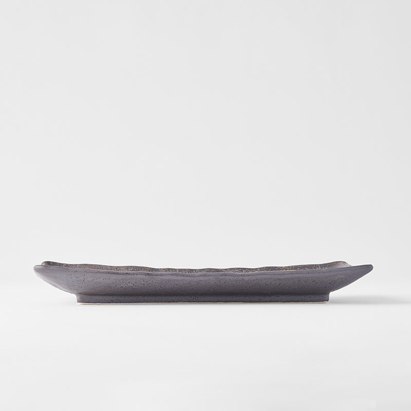 Akane Grey Rectangular Plate 29 x 13 cm