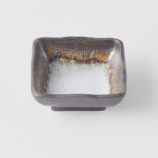 Akane Grey Square Sauce Bowl 7 x 7 cm, 50 ml