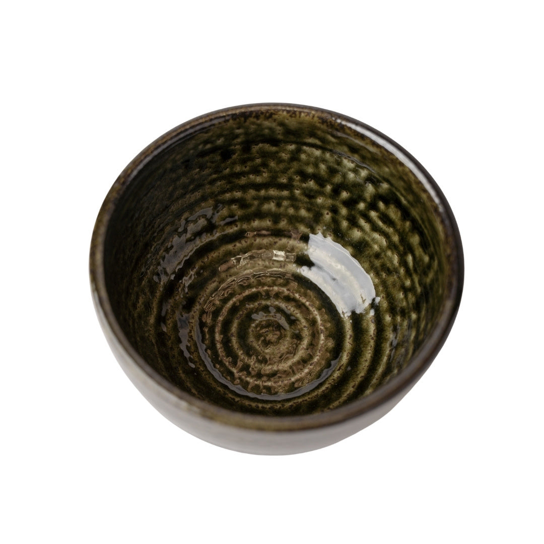 Udon Bowl 850 ml / Olive Green Glaze / 16 cm