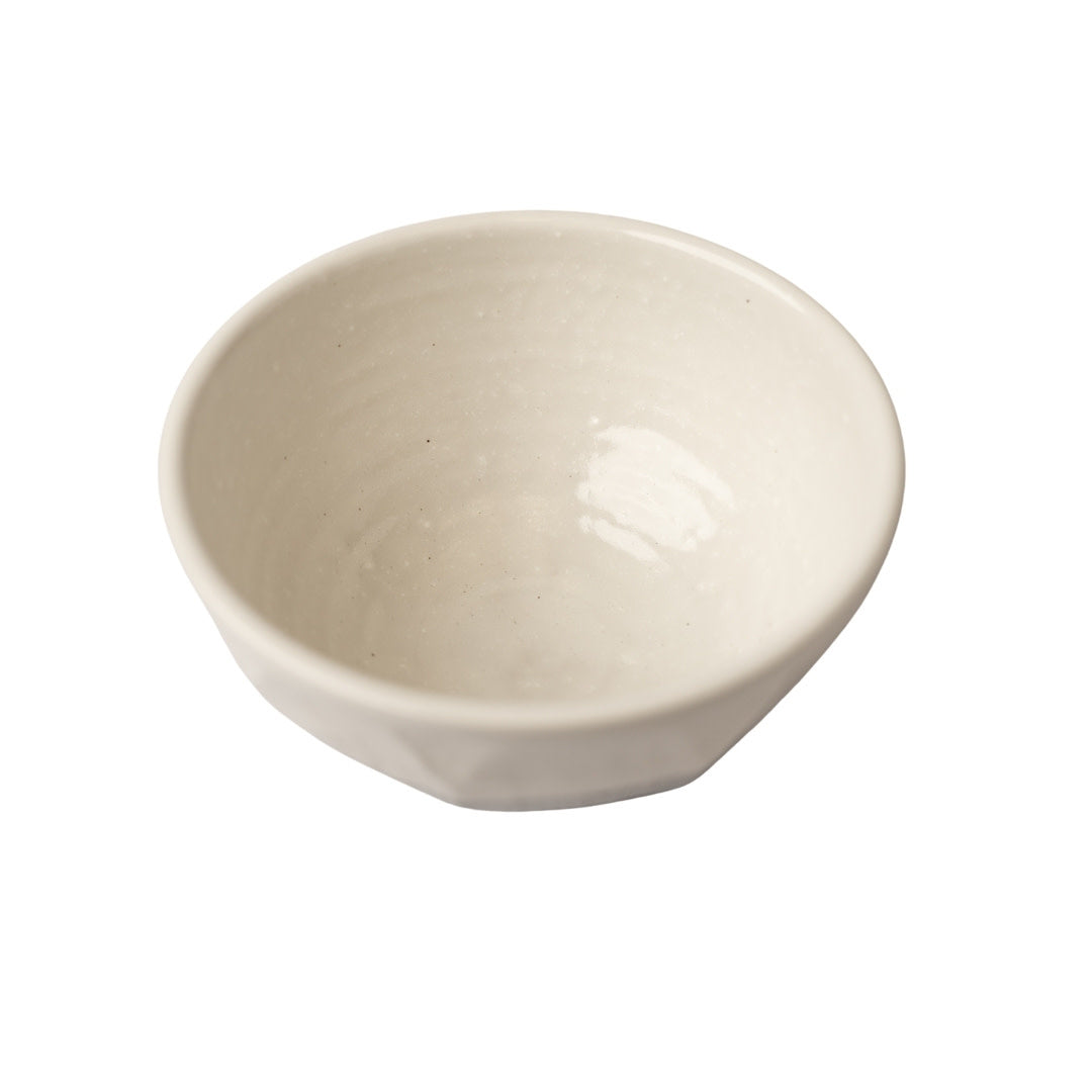 Large Bowl 800 ml / Tonal Ivory Glaze / 17 cm