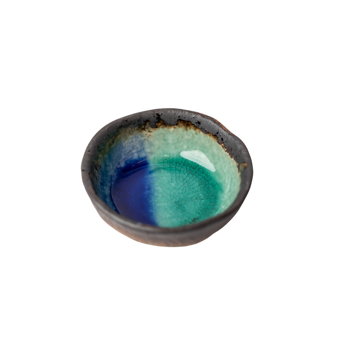 Round Sauce Dish 8.3 cm / Cobalt Splice Glaze