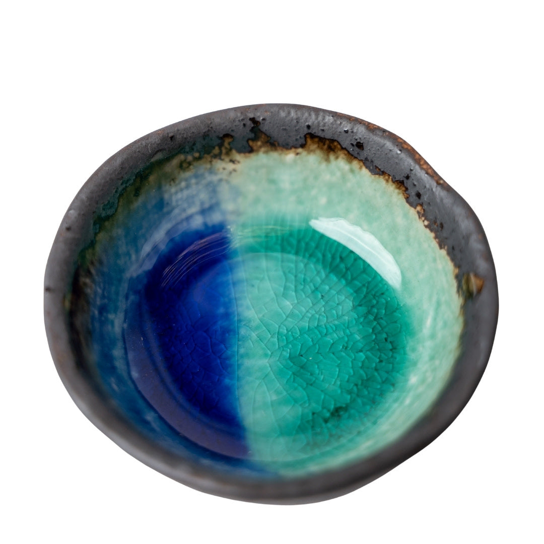 Round Sauce Dish 8.3 cm / Cobalt Splice Glaze