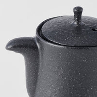 Soypot 6 cm, 180 ml / Matt Black Glaze