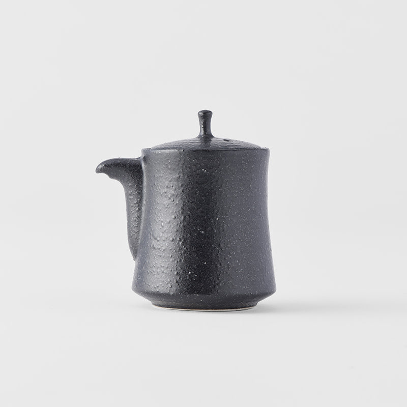 Soypot 6 cm, 180 ml / Matt Black Glaze