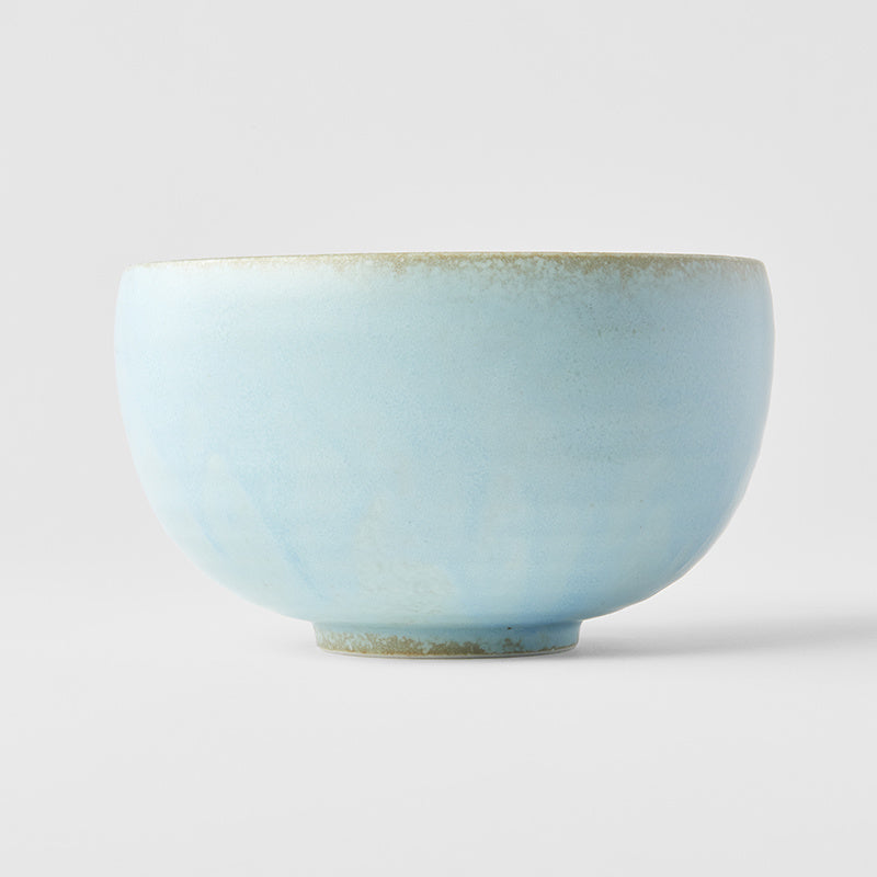 Large Round Bowl 15.5 cm, 800 ml / Soda Blue Glaze