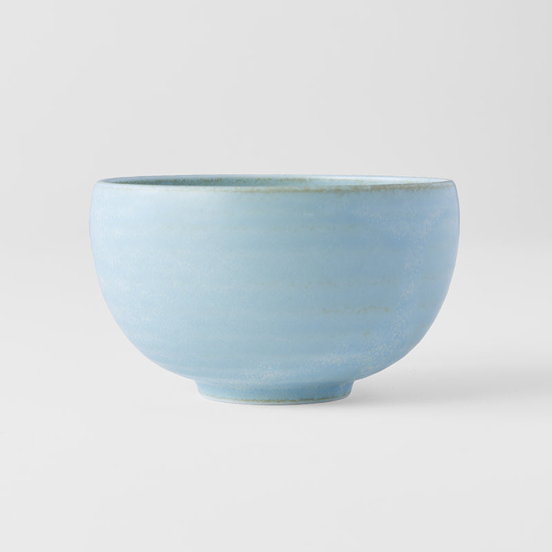 Medium Round Bowl 13 cm, 500 ml / Soda Blue Glaze