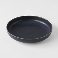 Plate High Rim 20cm BB Black Glaze