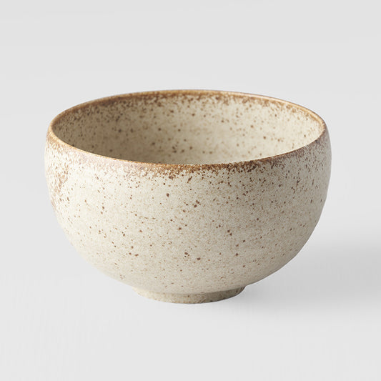 Bowl Round Medium 13cm Sand Fade Glaze - Made In Japan | Japanese Tableware