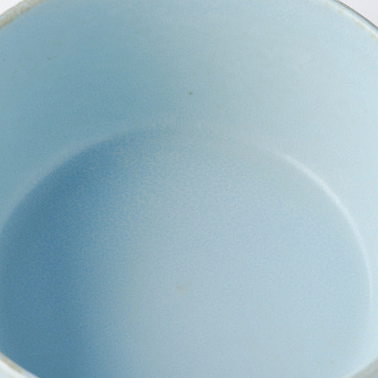 Lidded Bowl 13 cm, 400 ml / Soda Blue Glaze