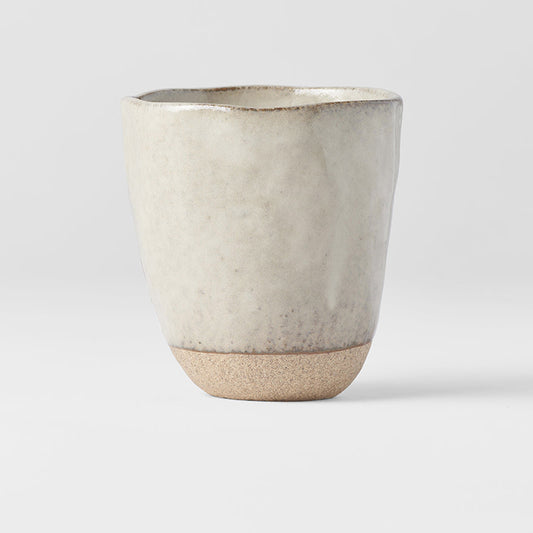 Lopsided Mug 275ml Fawn & Bisque Glaze