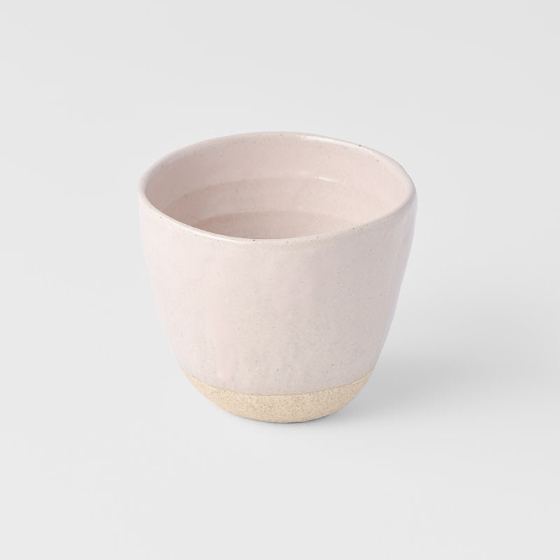 Lopsided Tea-mug Small 180 ml / Sakura Pink & Bisque