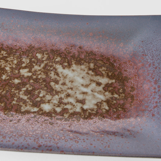 Platter 33 cm / Copper Glaze