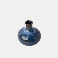 Vase Small Blue Bulb