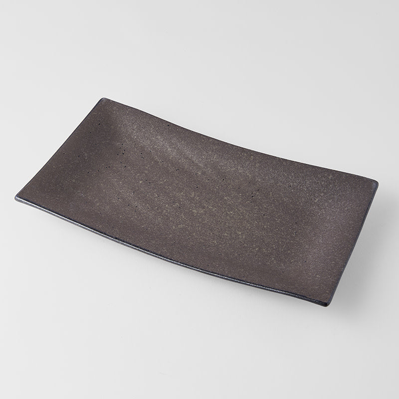 Earth Rectangular Platter 33 x 19 cm