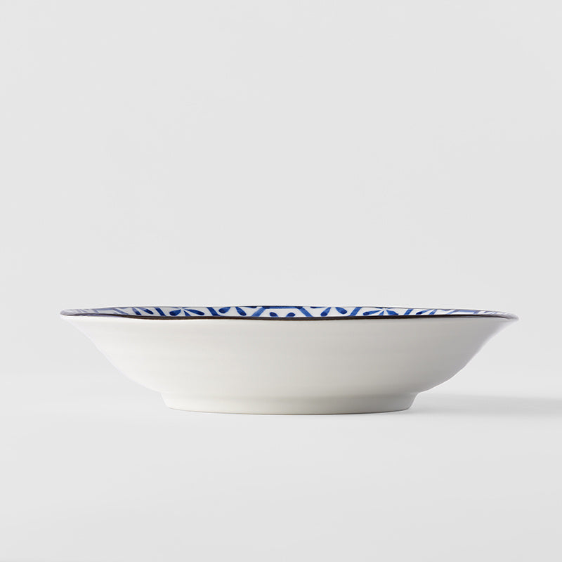 Shallow Open Bowl 20.5 cm, 200 ml / Flower Pattern