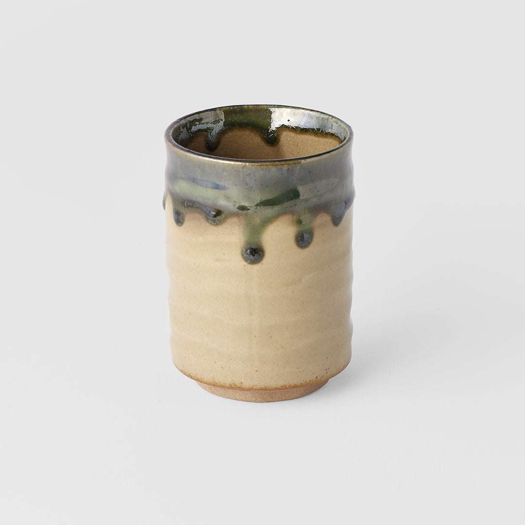 Sushi Mug 7.5 cm, 250 ml / Oribe Green Glaze