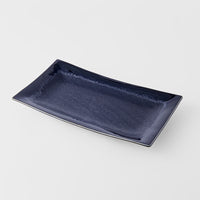 Platter Rectangular 33cm Matt and Shiny Glaze