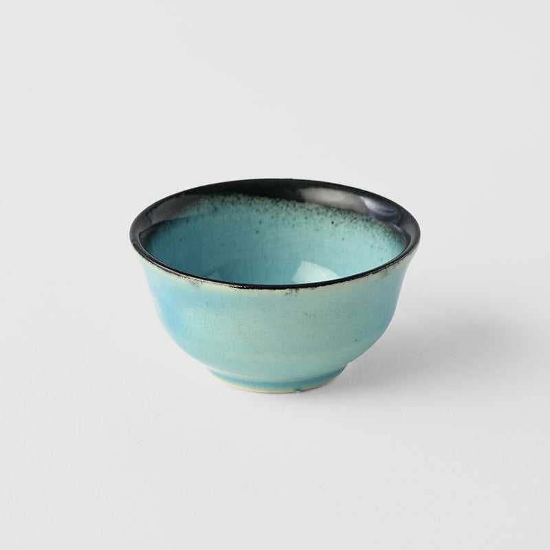 Sake Cup 5.3 cm, 30 ml / Ink & Turquoise