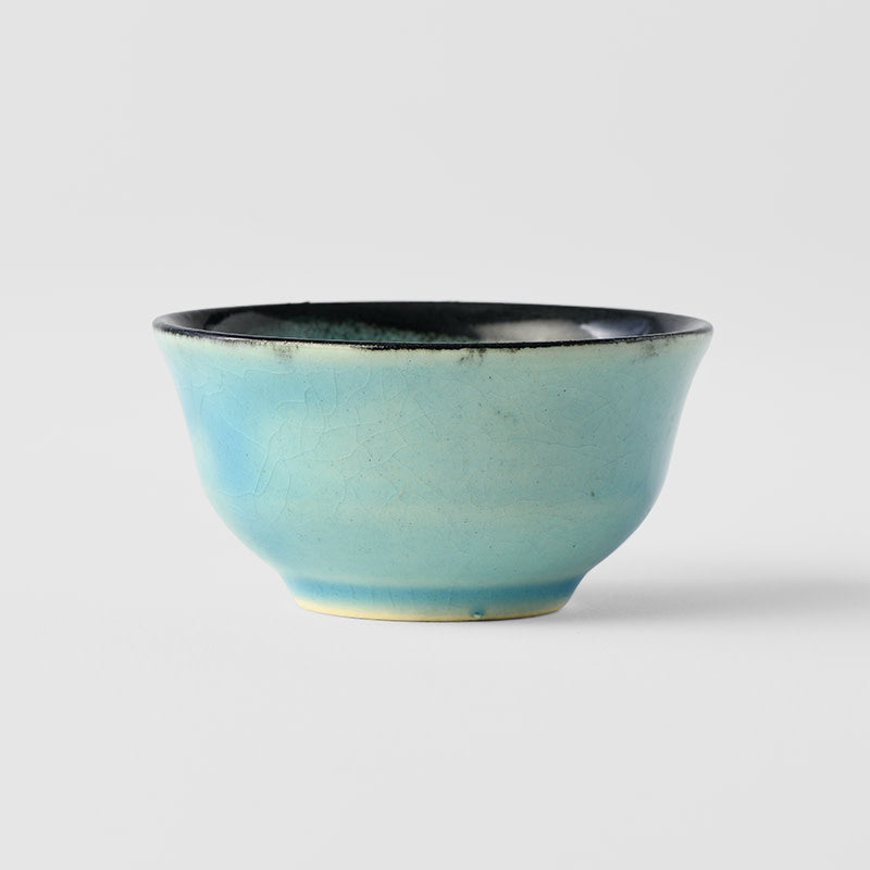 Sake Cup 5.3 cm, 30 ml / Ink & Turquoise