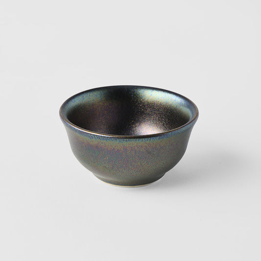 Sake Cup 5.3cm 30ml Dark Lustre Glaze